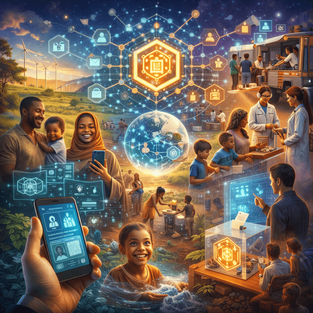 Community empowerment through blockchain